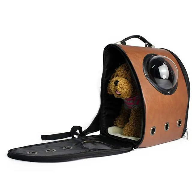 Breathable Space Capsule Shaped Pet Carrier  Backpack for Dog/Cat