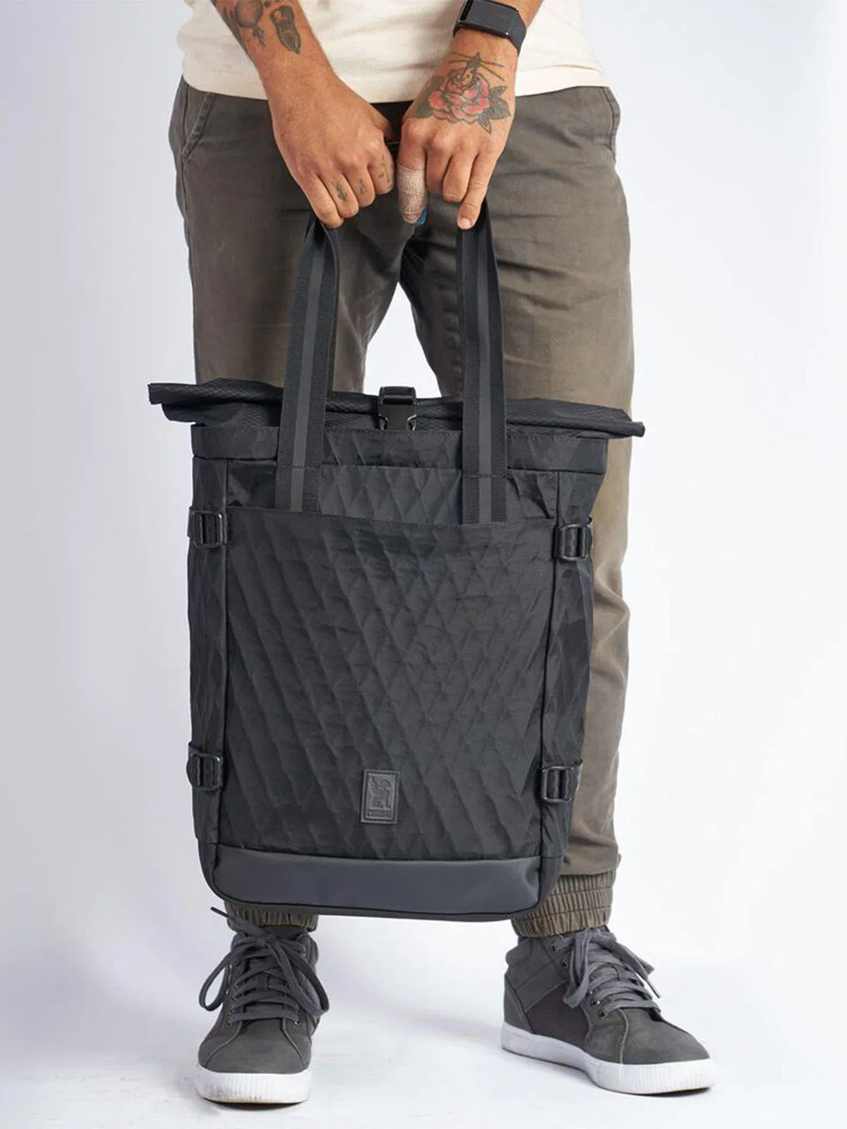 Chrome Industries BLCKCHRM 22X Lako 3-way Tote Stone Grey