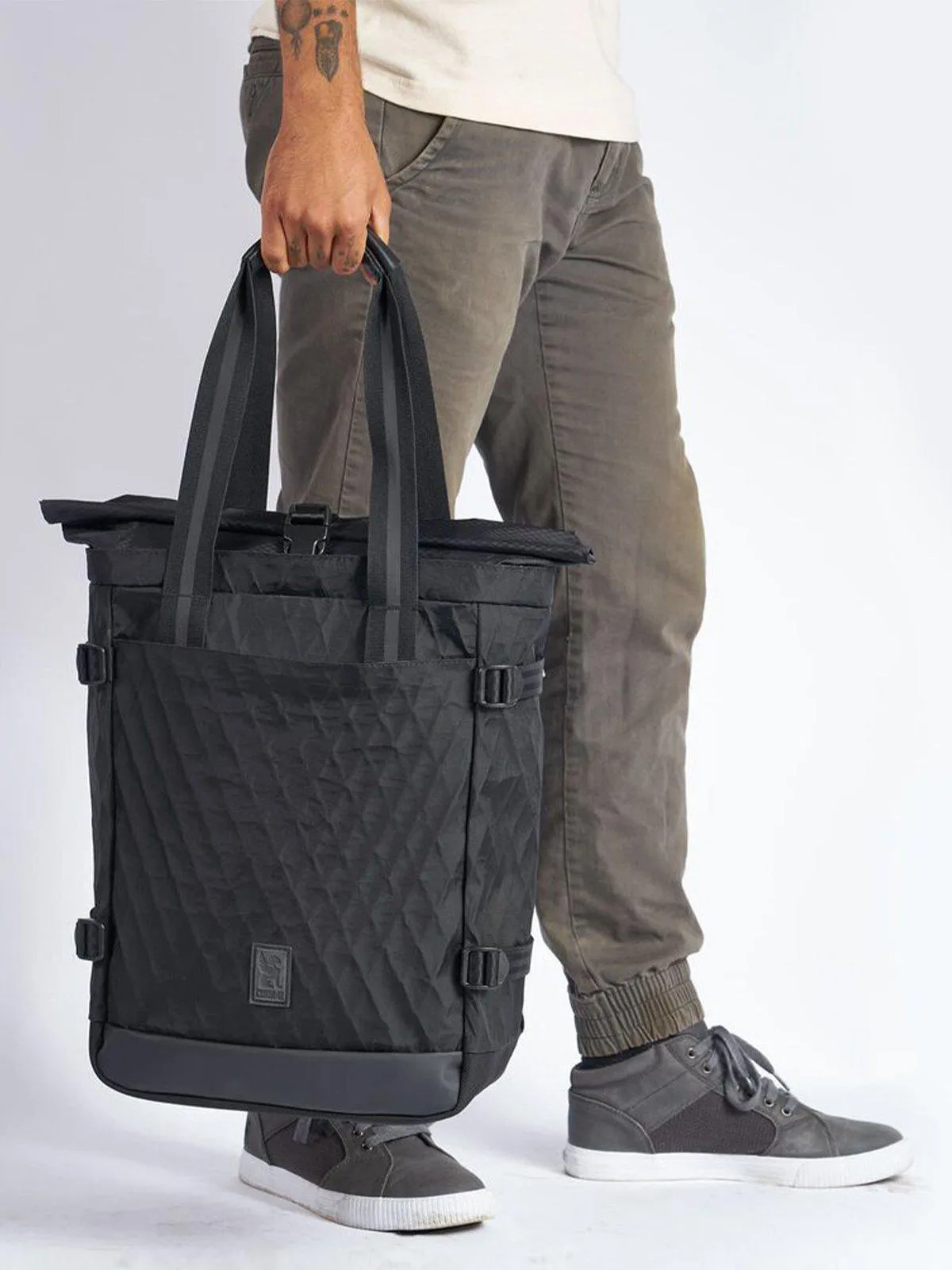 Chrome Industries BLCKCHRM 22X Lako 3-way Tote Stone Grey