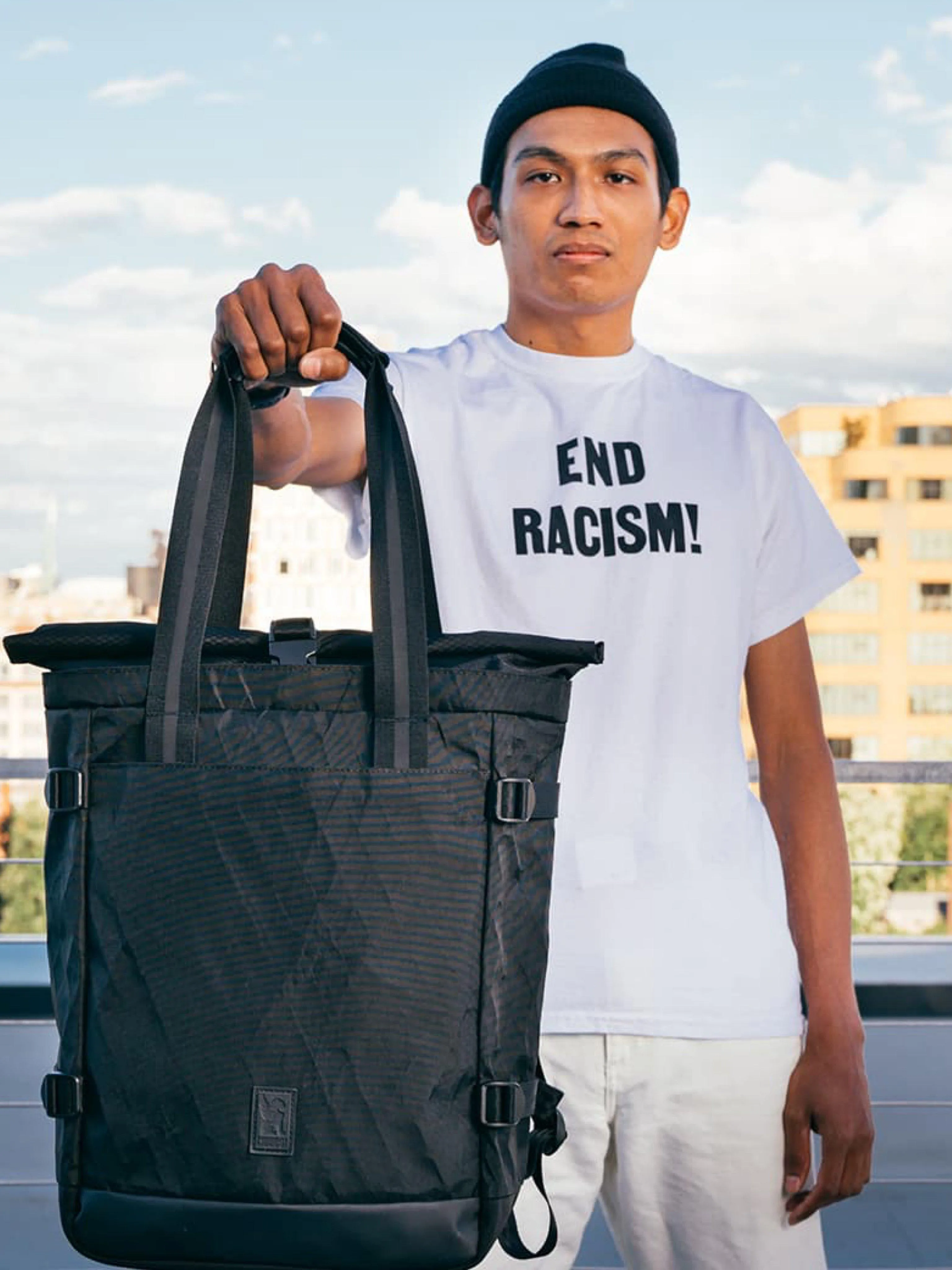 Chrome Industries BLCKCHRM 22X Lako 3-way Tote Stone Grey