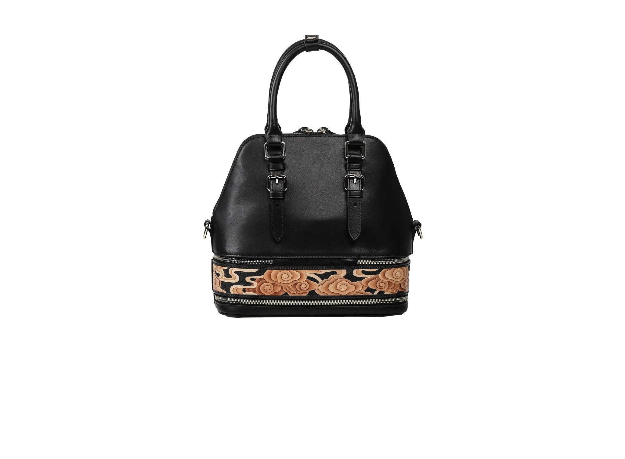 Cloud Black Small Satchel