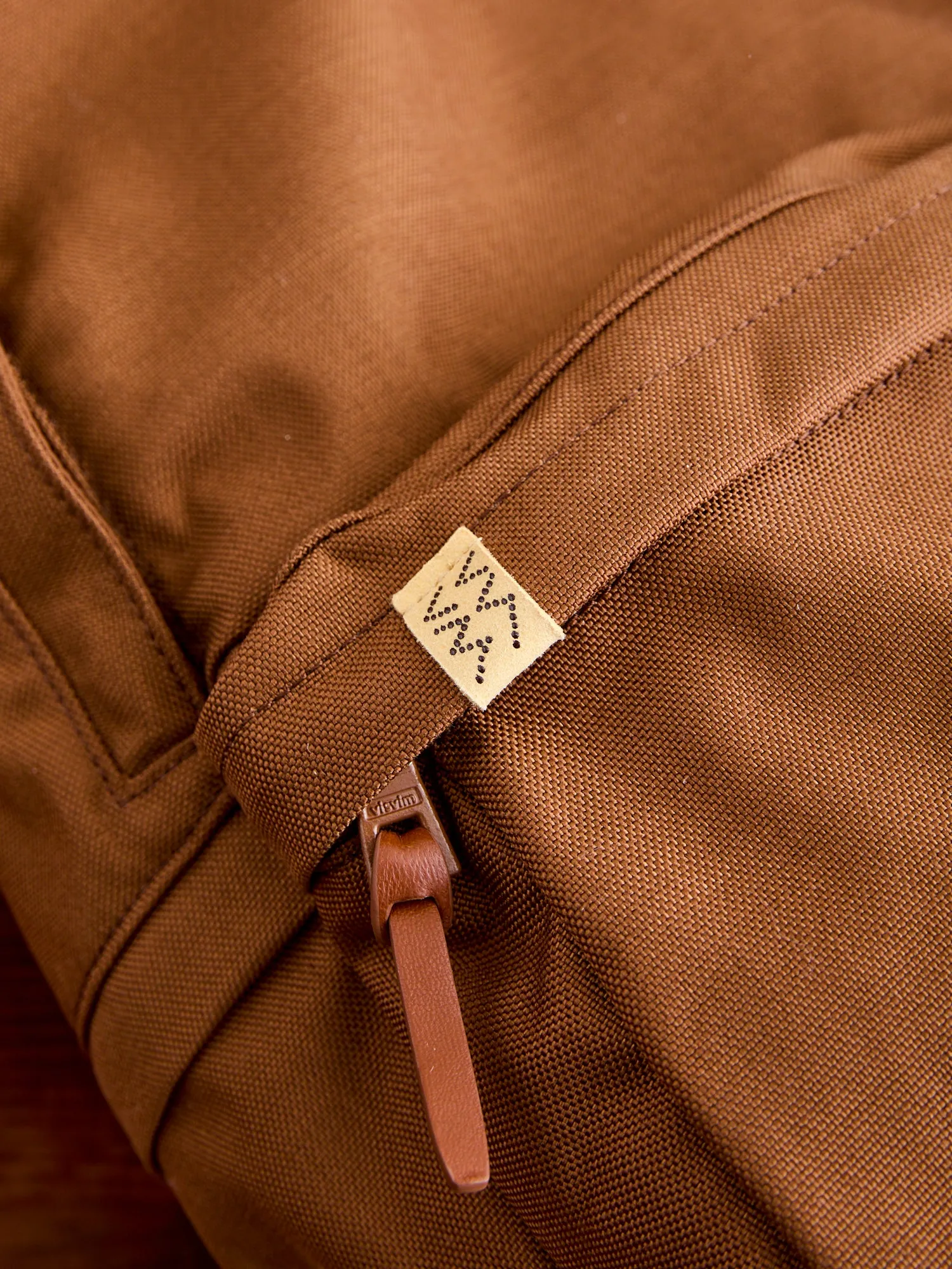 Cordura 22L Backpack in Brown Lambskin