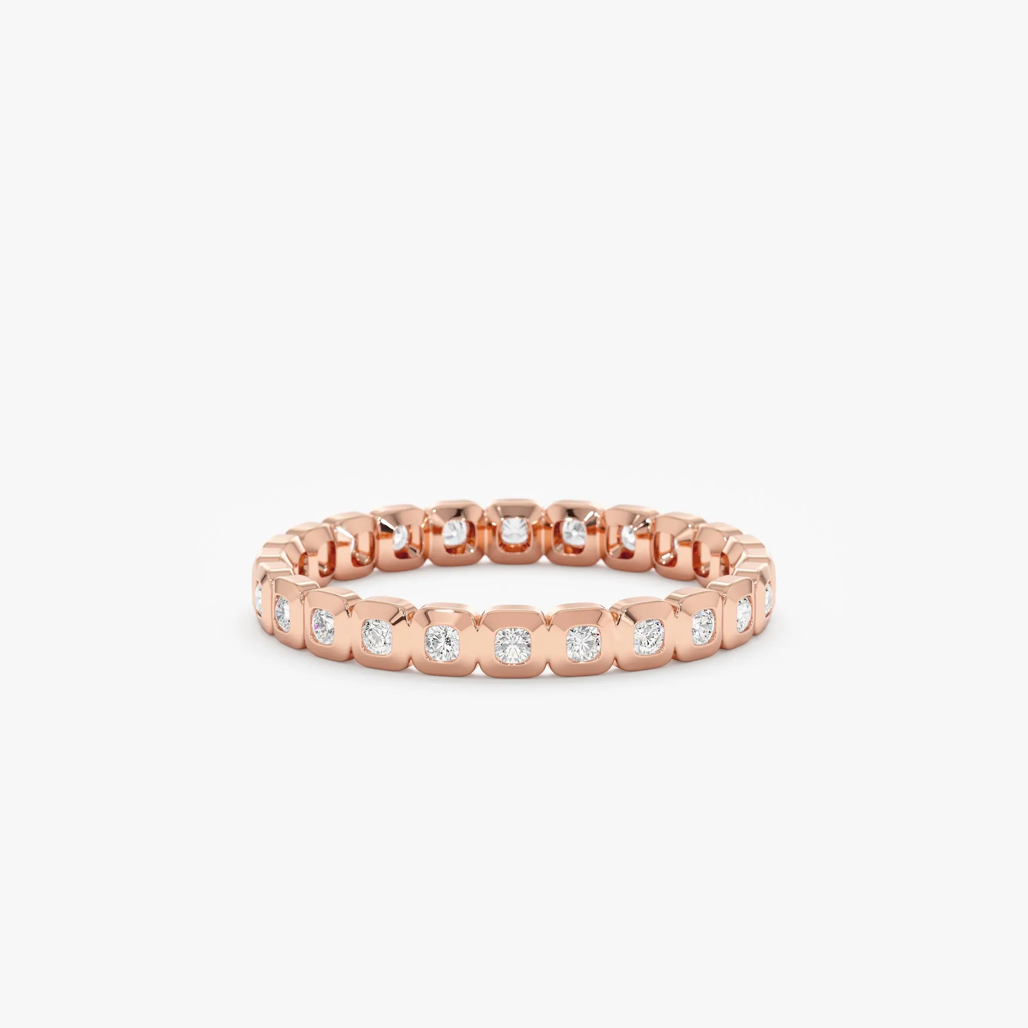 Diamond Octagon Eternity Ring, Nerissa