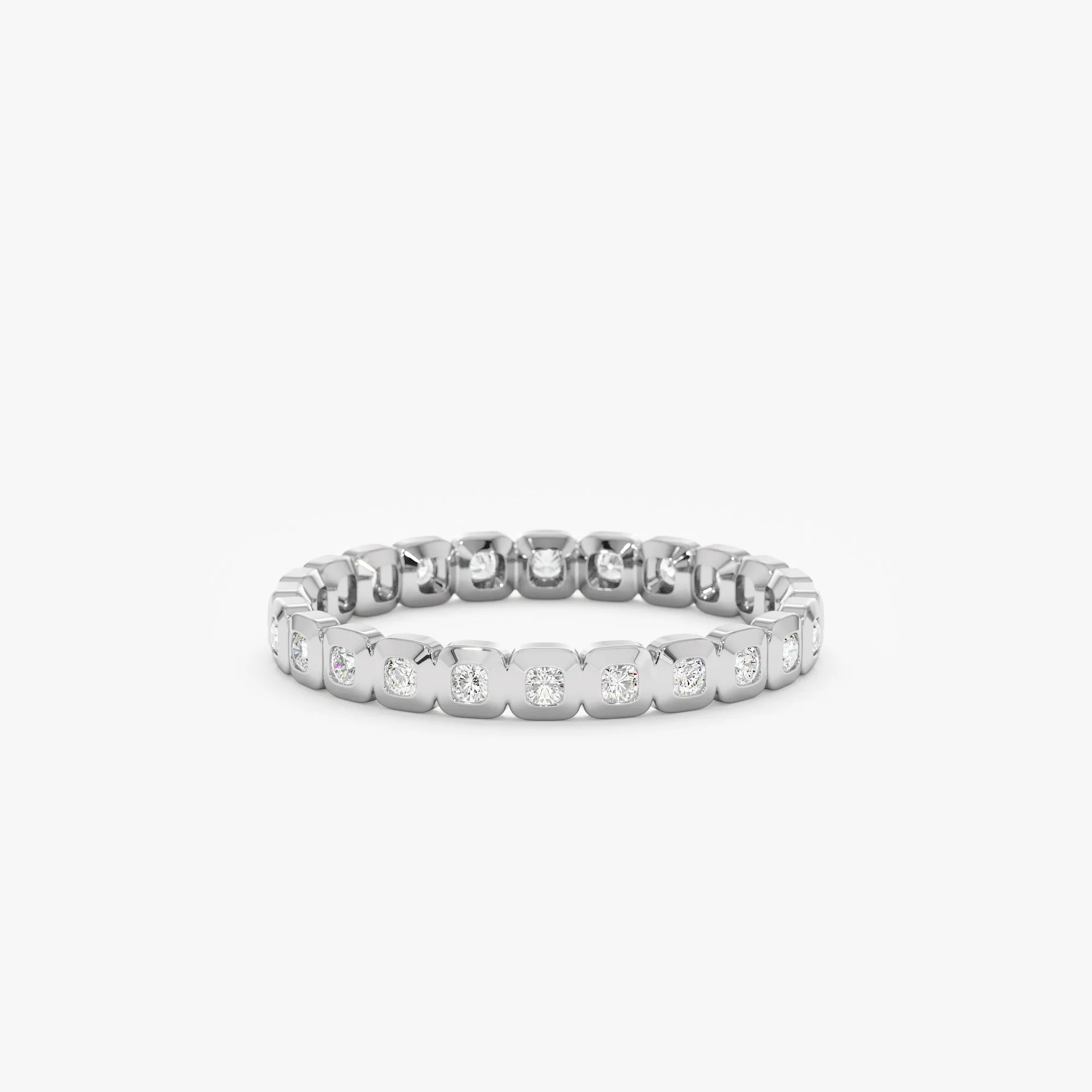 Diamond Octagon Eternity Ring, Nerissa