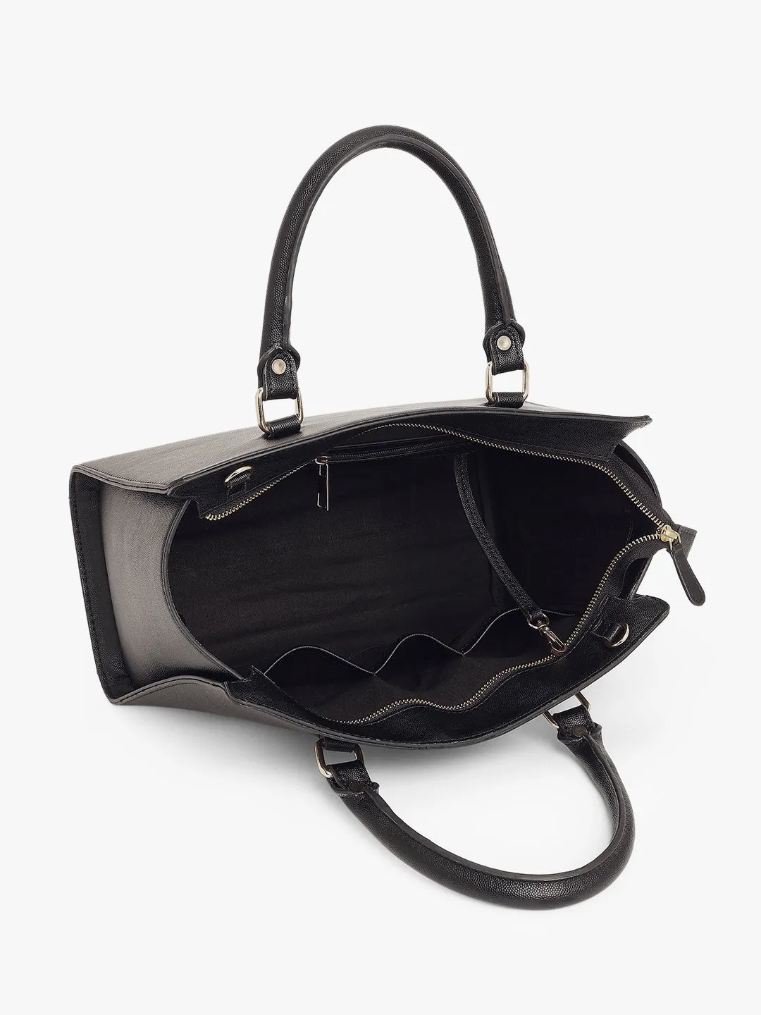 Elora Satchel Sling - Black   Pouch Combo