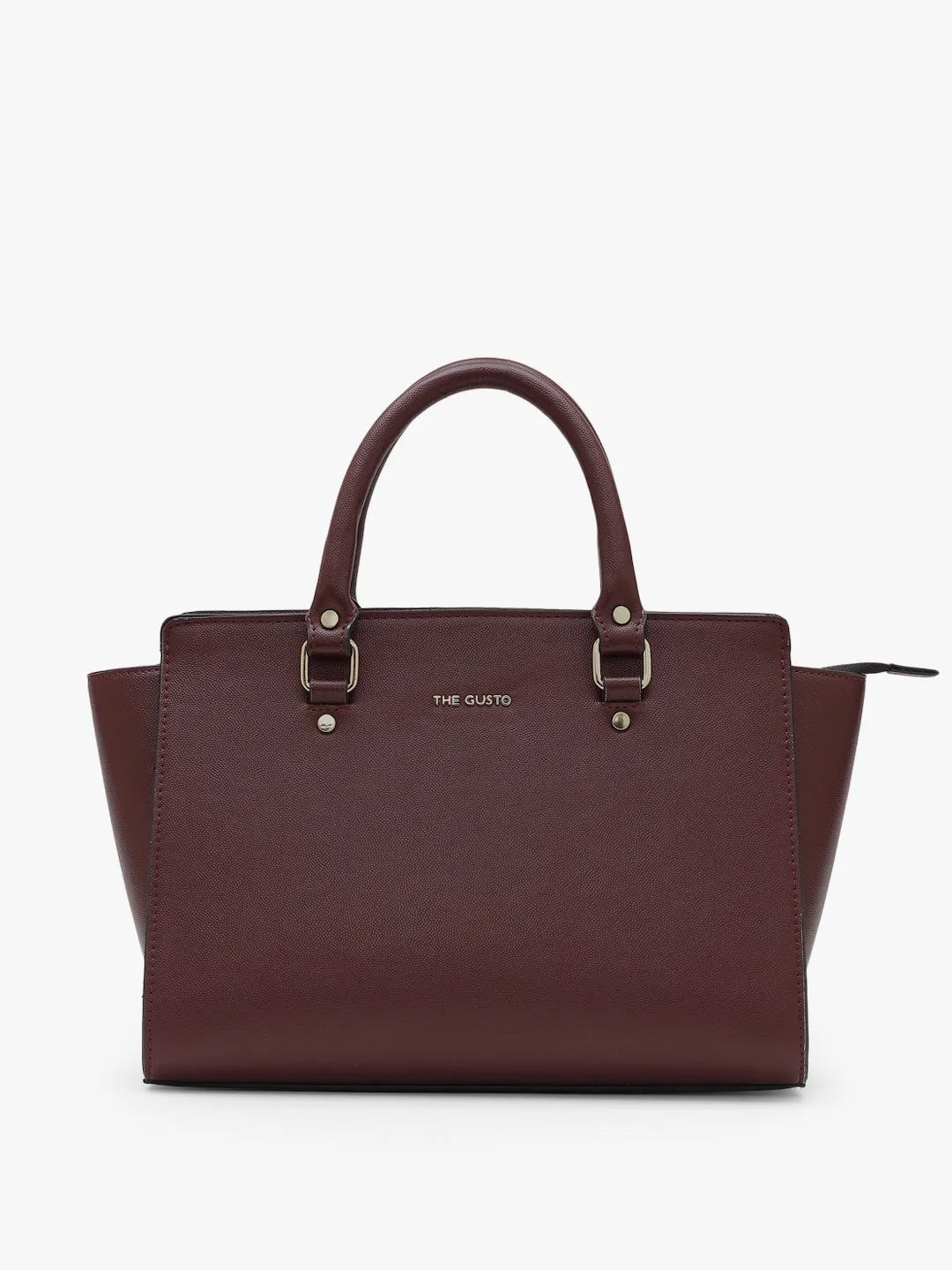 Elora Satchel Sling - Maroon   Pouch Combo