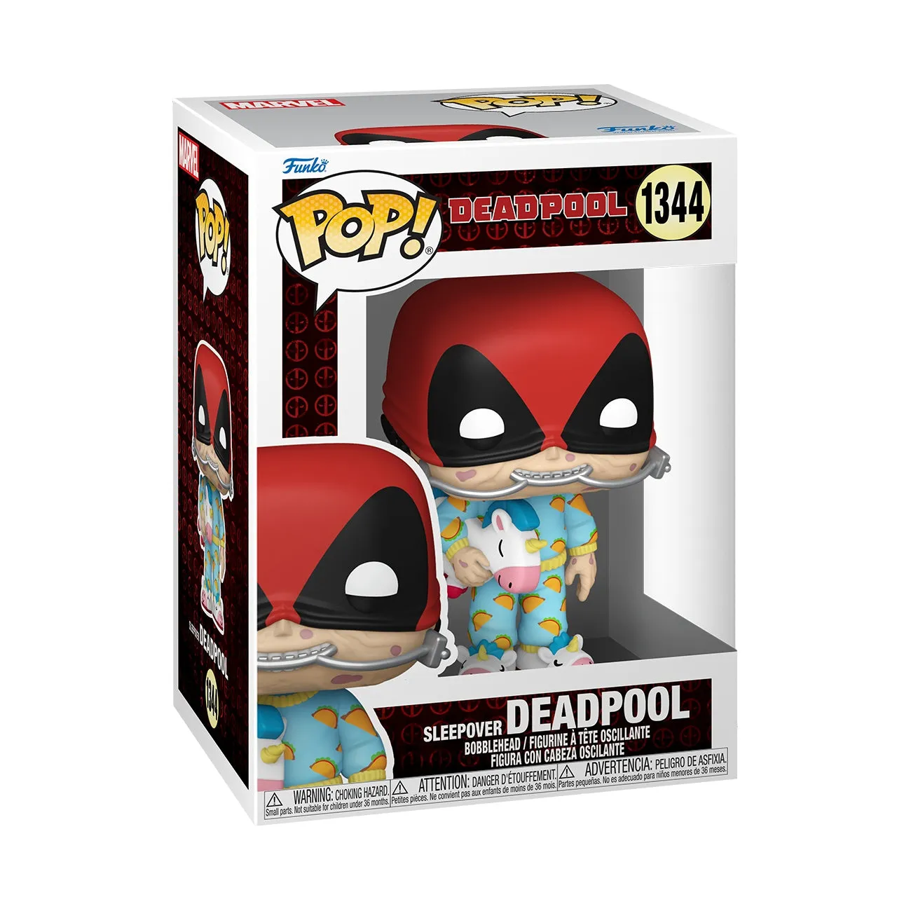 Funko POP! Marvel Sleepover Deadpool 3.75" Vinyl Figure (#1344)