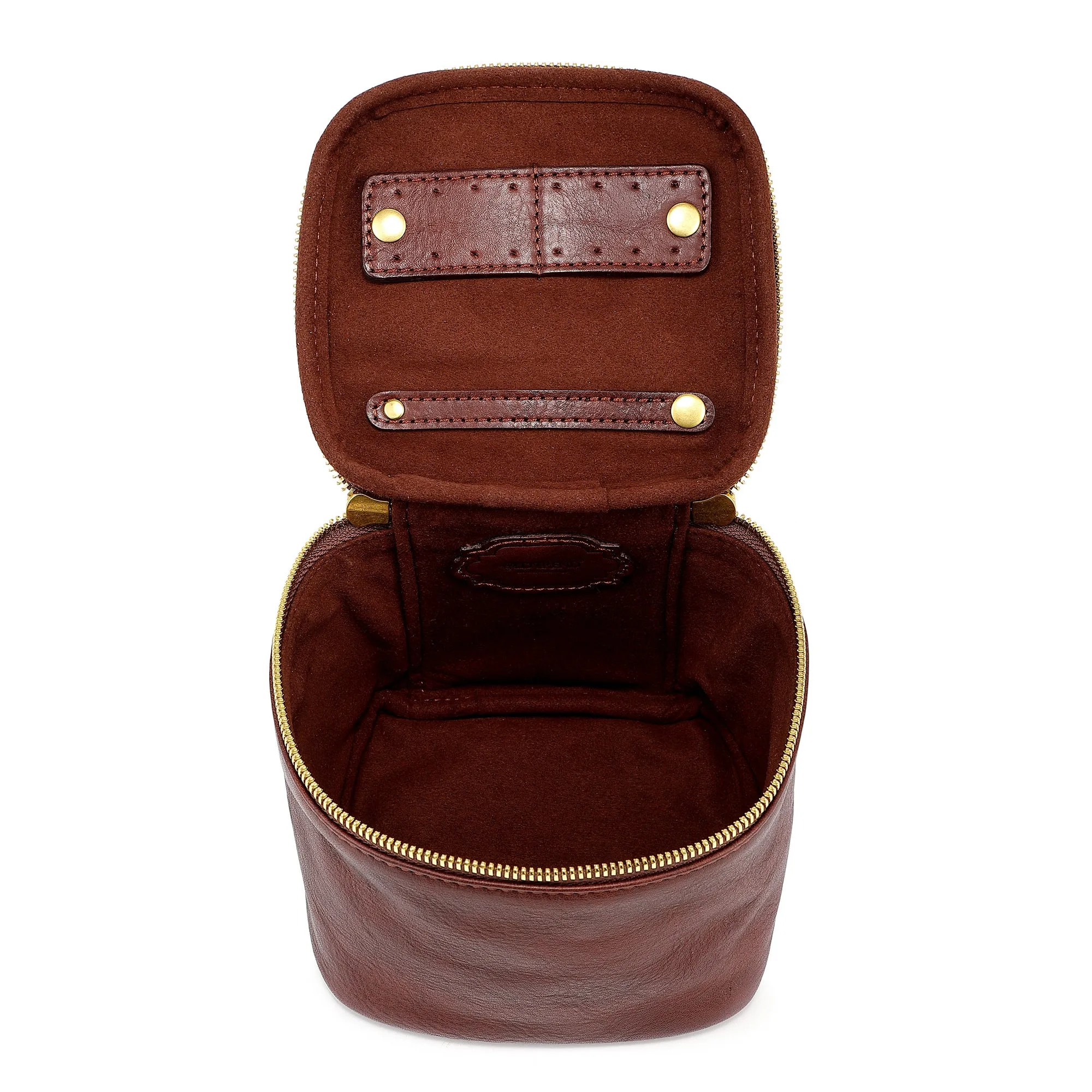 Genuine Leather Celosia Cube Jewelry Case