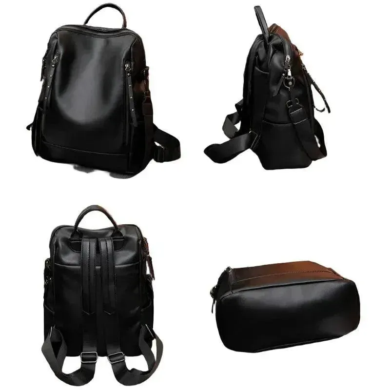 Genuine Leather Women's Backpack