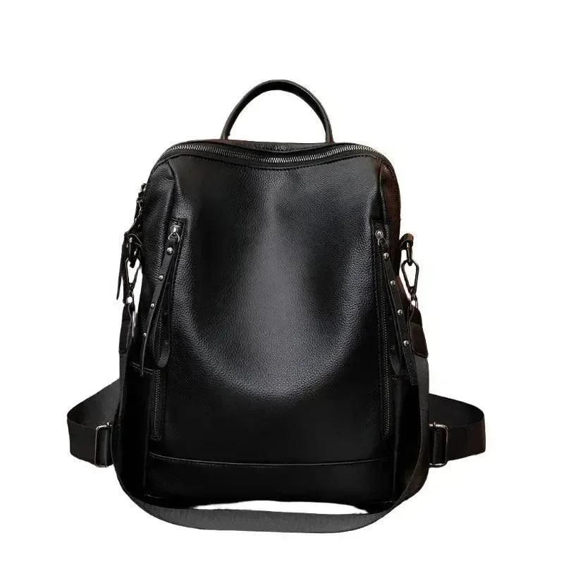 Genuine Leather Women's Backpack