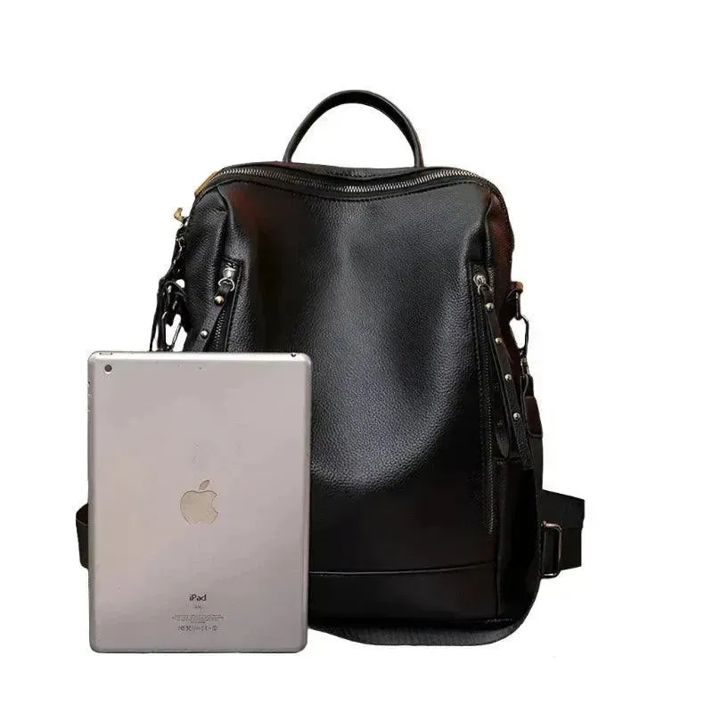 Genuine Leather Women's Backpack