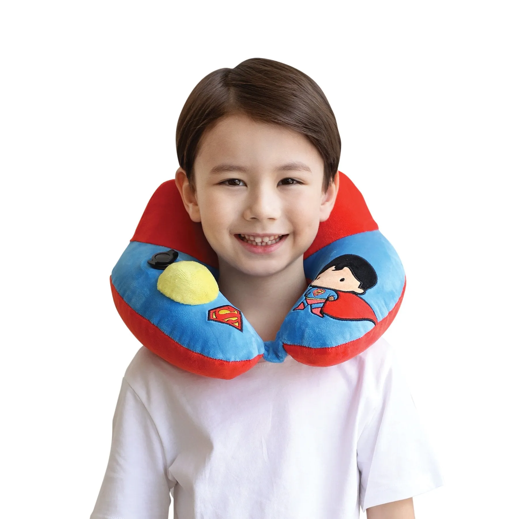 JUSTICE LEAGUE SUPERMAN INFLATABLE NECK PILLOW