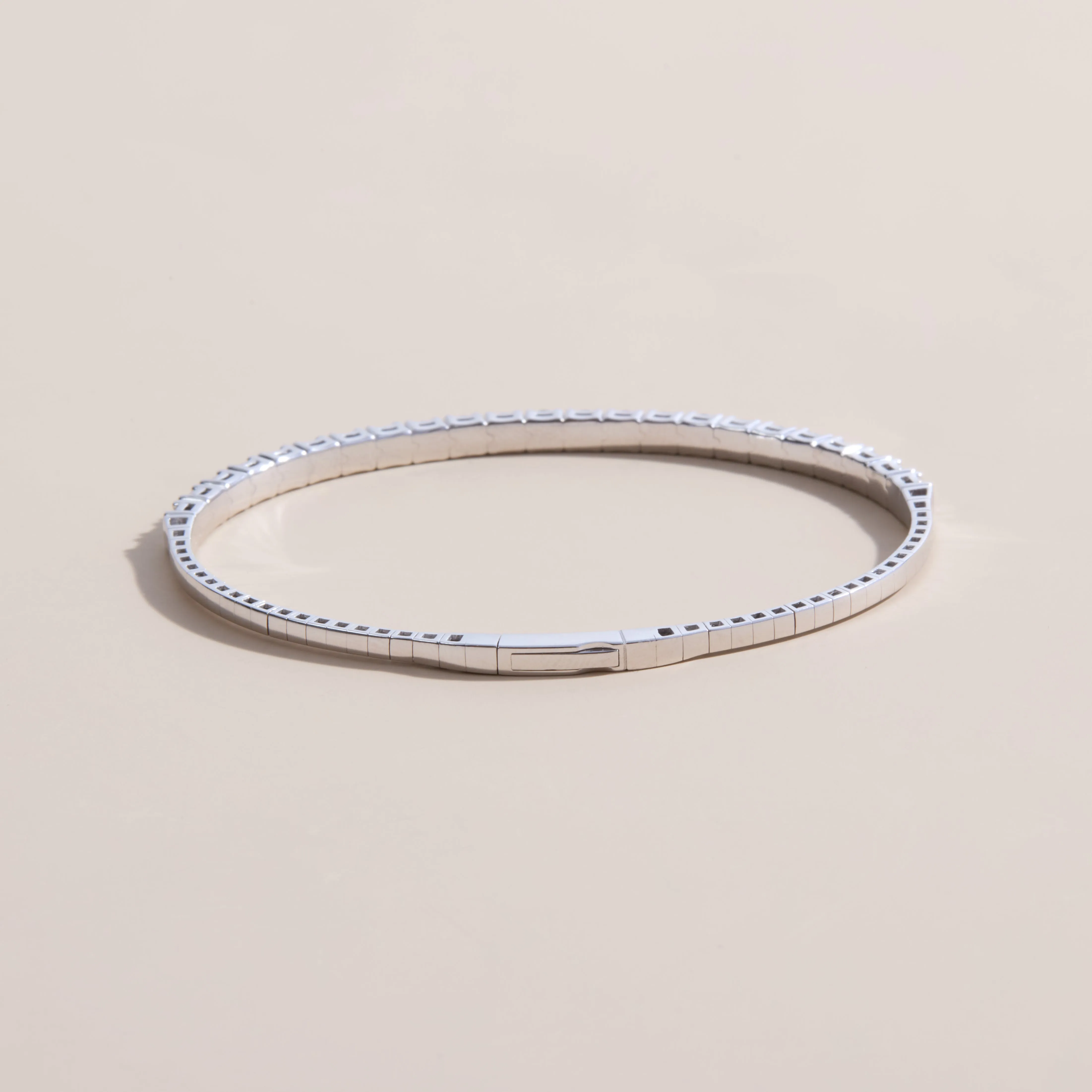 Lab Grown Diamond Half Eternity Bangle, Deyjah