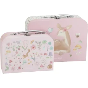 Little Dutch Fairy Garden Pink Suitcases