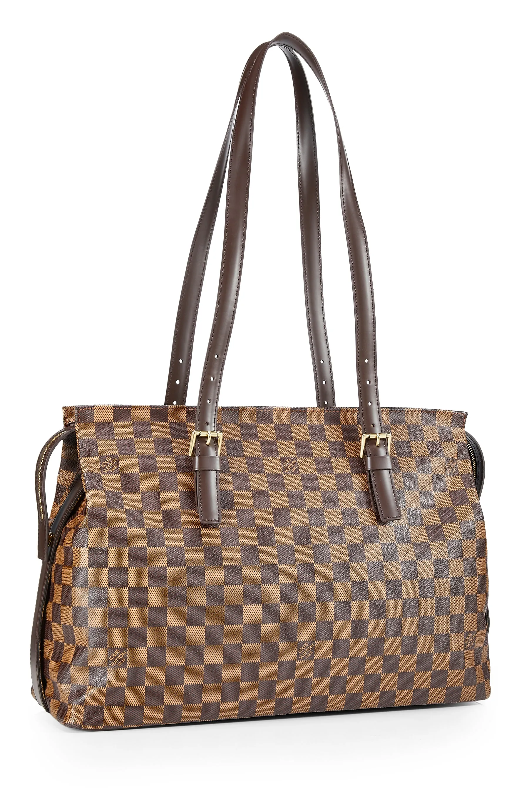 Louis Vuitton Damier Ebene Chelsea Tote Handbag