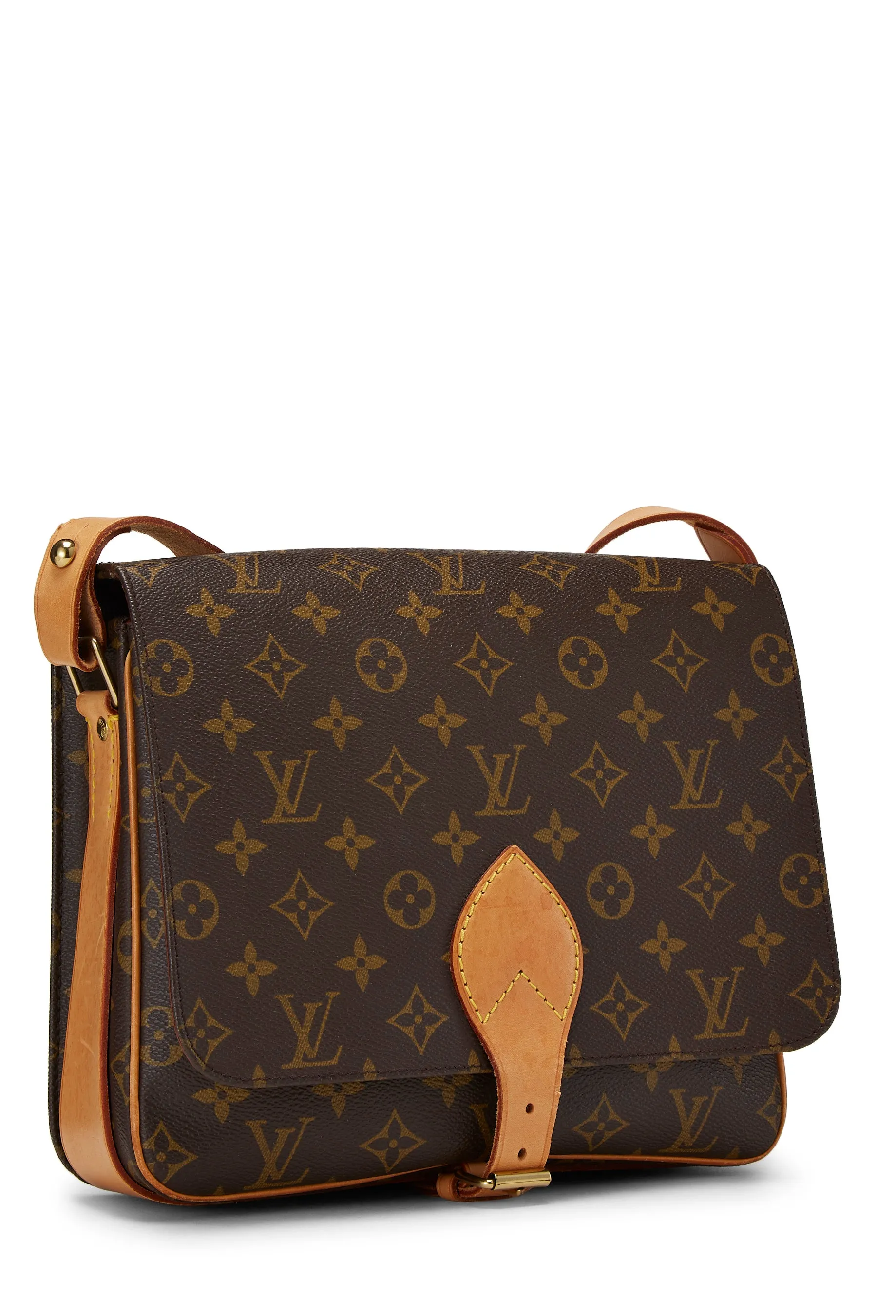 Louis Vuitton Monogram Cartouchiere GM Crossbody Handbag