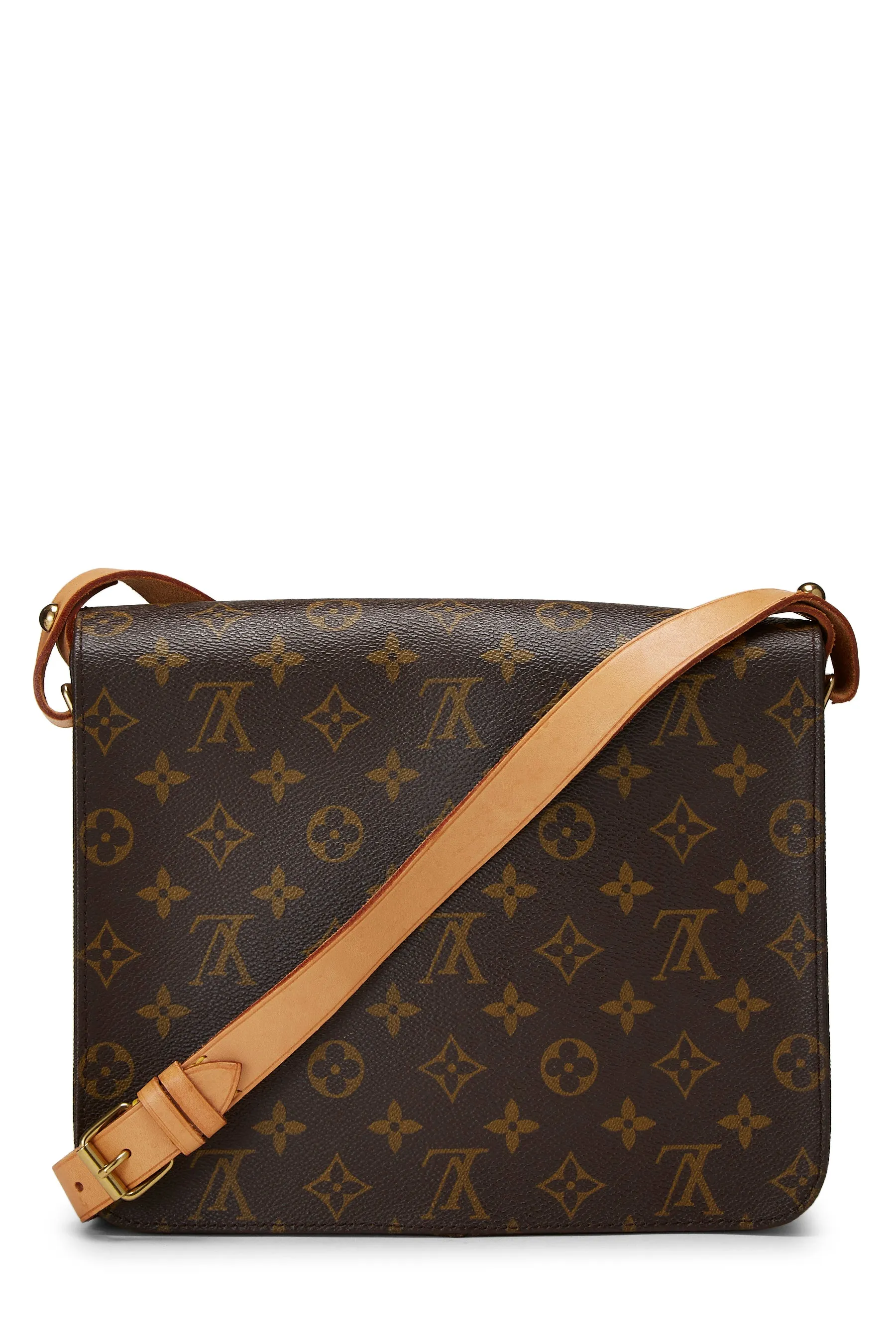 Louis Vuitton Monogram Cartouchiere GM Crossbody Handbag