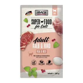 MAC's Cat Pouch - Superfood - Veal & Beef