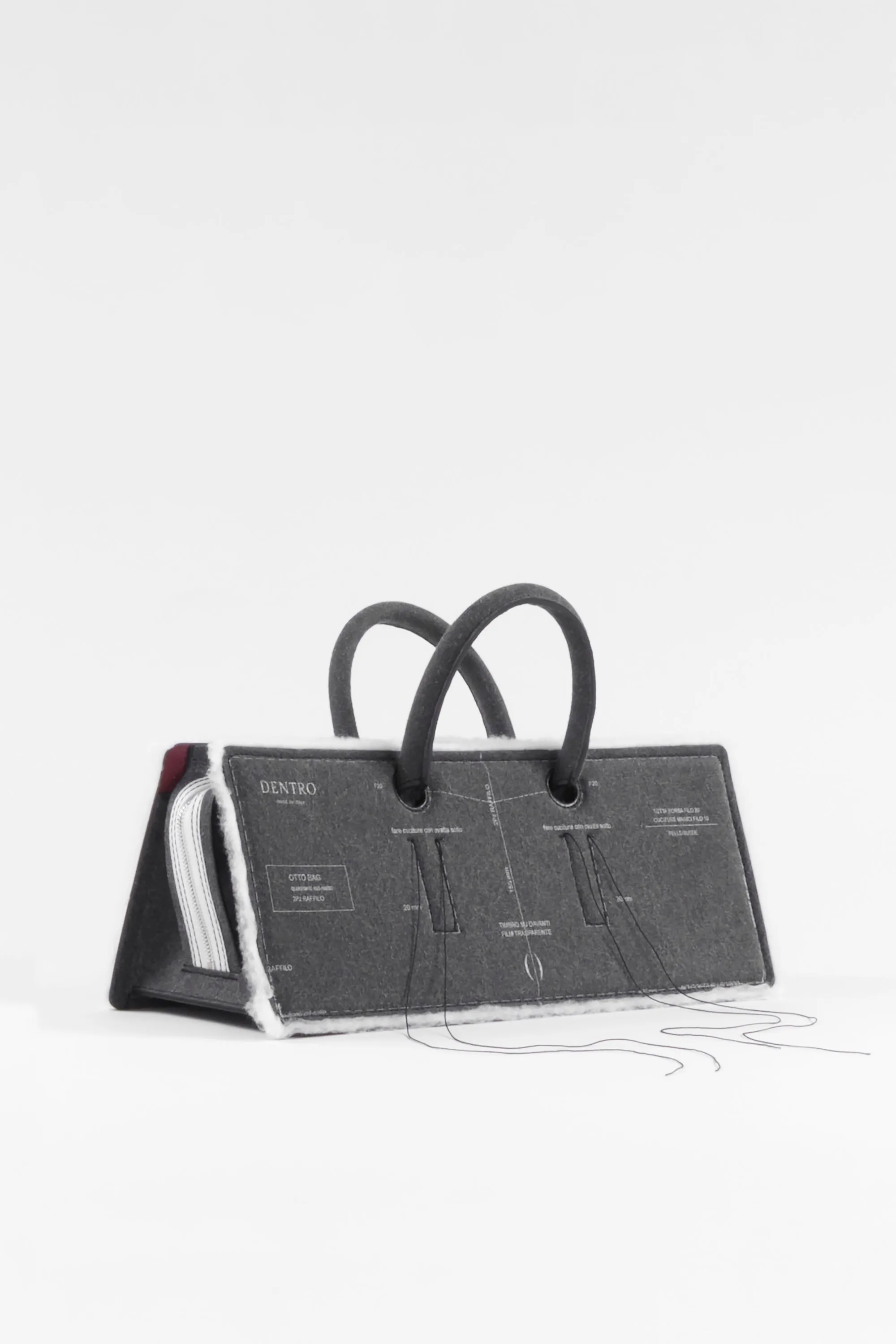 Otto Paper Black Handbag