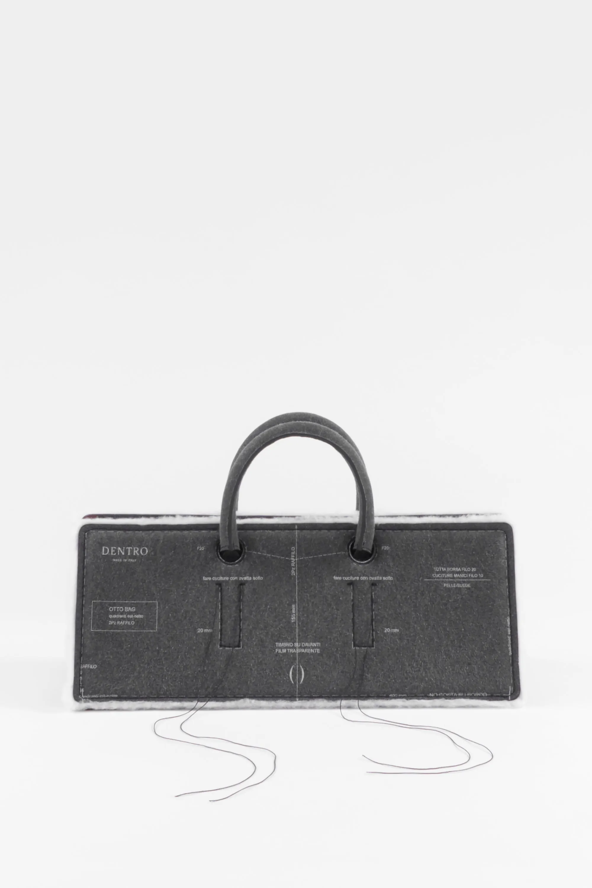 Otto Paper Black Handbag