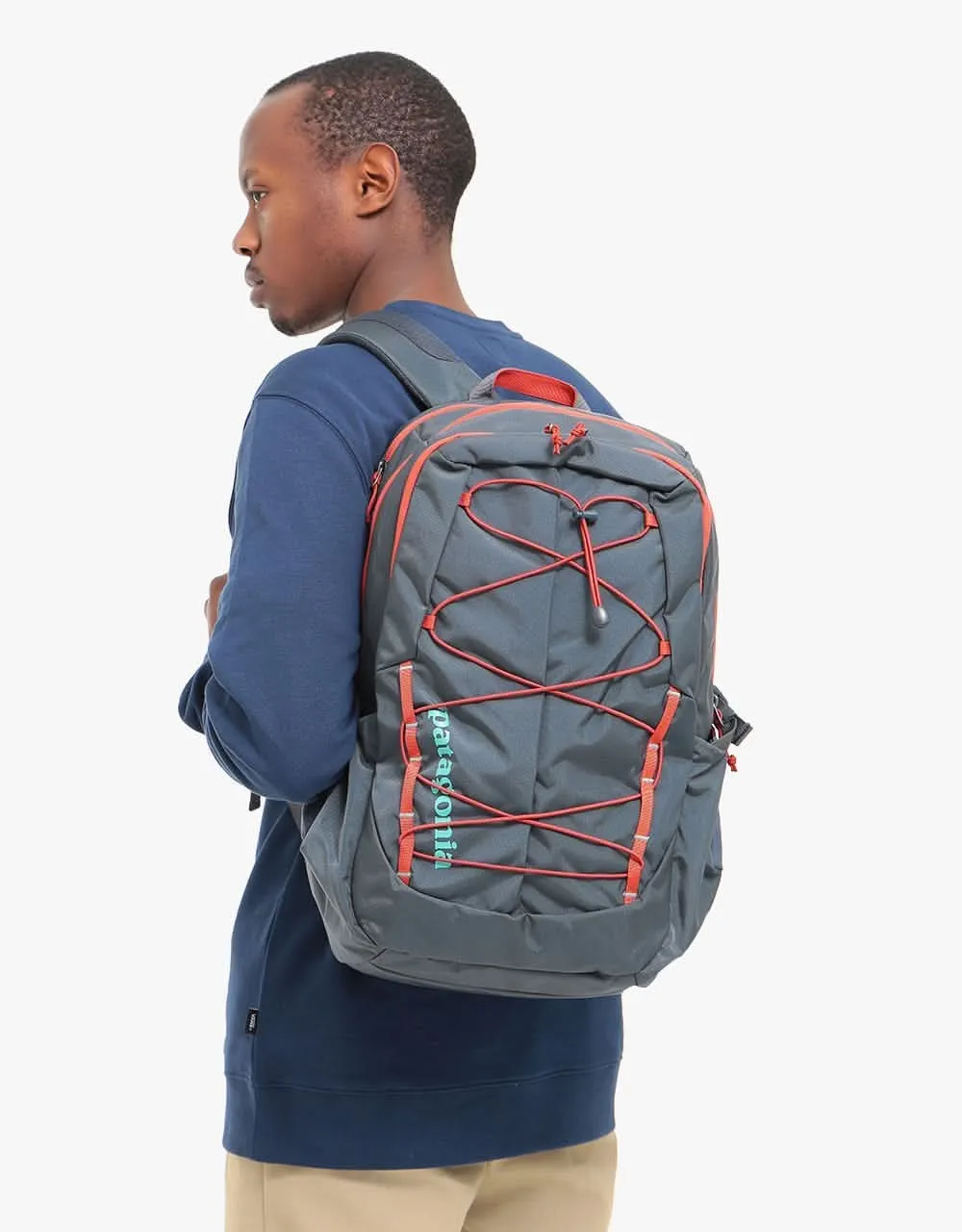 Patagonia Chacabuco Pack 30L Backpack - Smolder Blue/Roots Red