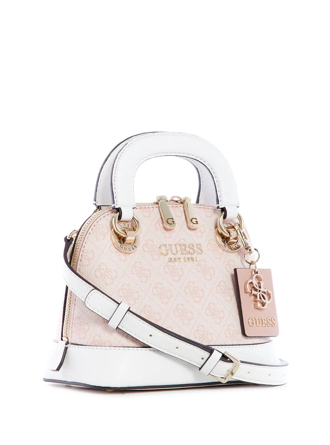 Pink Cathleen Small Dome Satchel