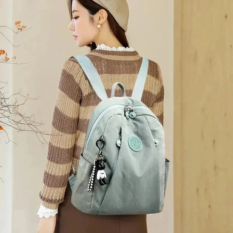 Stylish Waterproof Nylon Teen Backpack