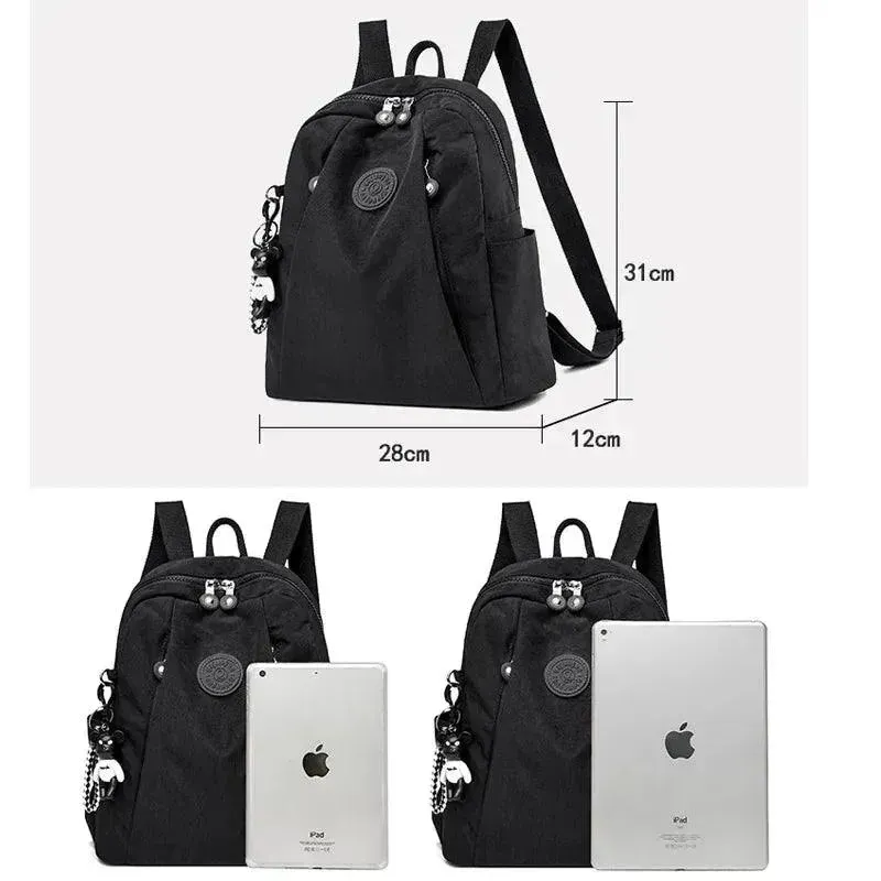 Stylish Waterproof Nylon Teen Backpack