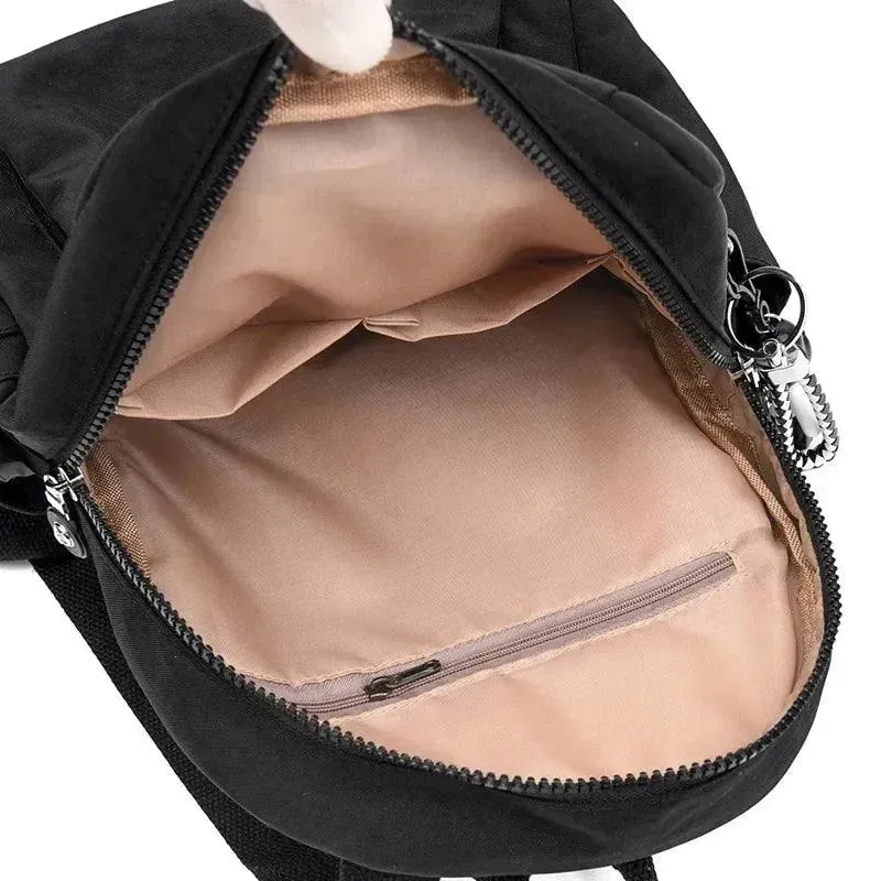 Stylish Waterproof Nylon Teen Backpack