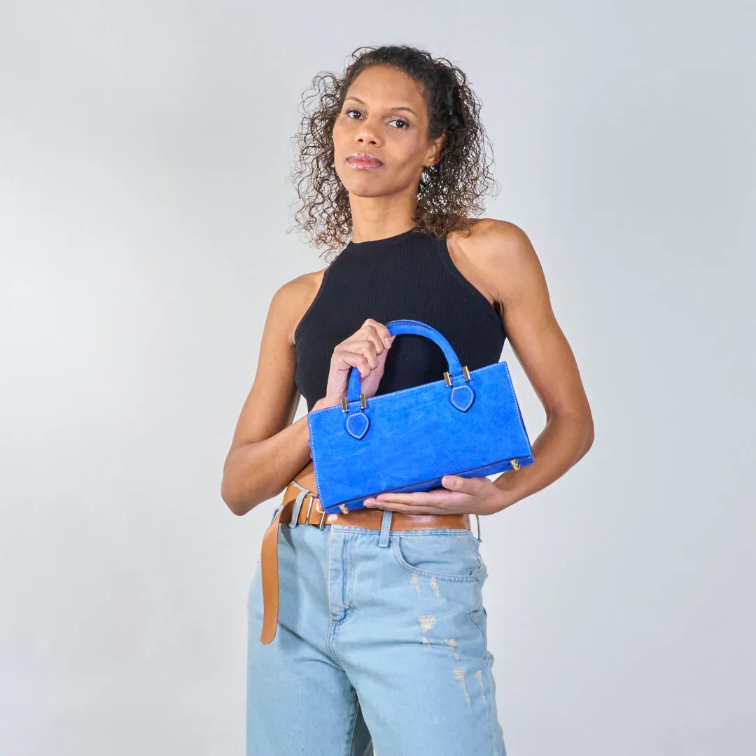 Suede top-handle handbags wholesale