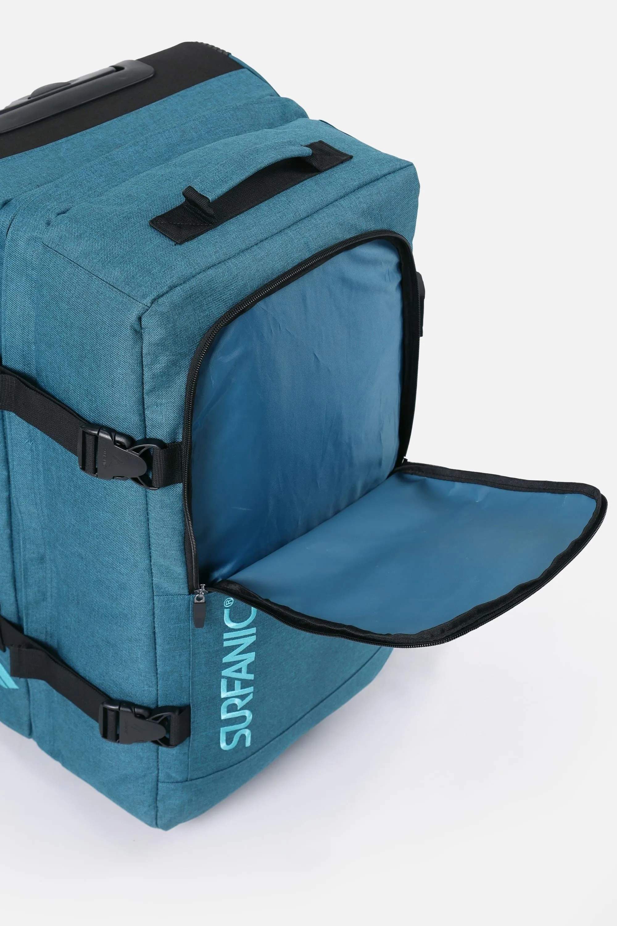 Surfanic Maxim 2.0 70L Roller Bag - Turquoise Marl