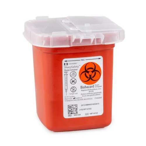 Used Sharps Container