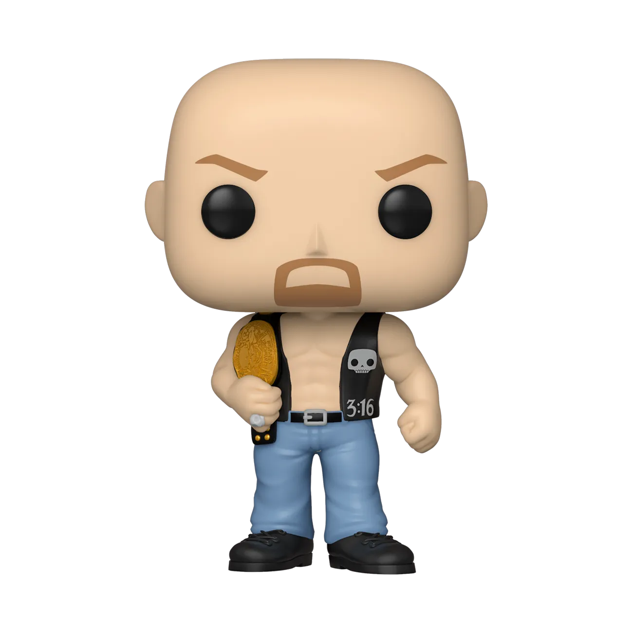 WWE Stone Cold Steve Austin with Belt Pop! Vinyl Figure #84